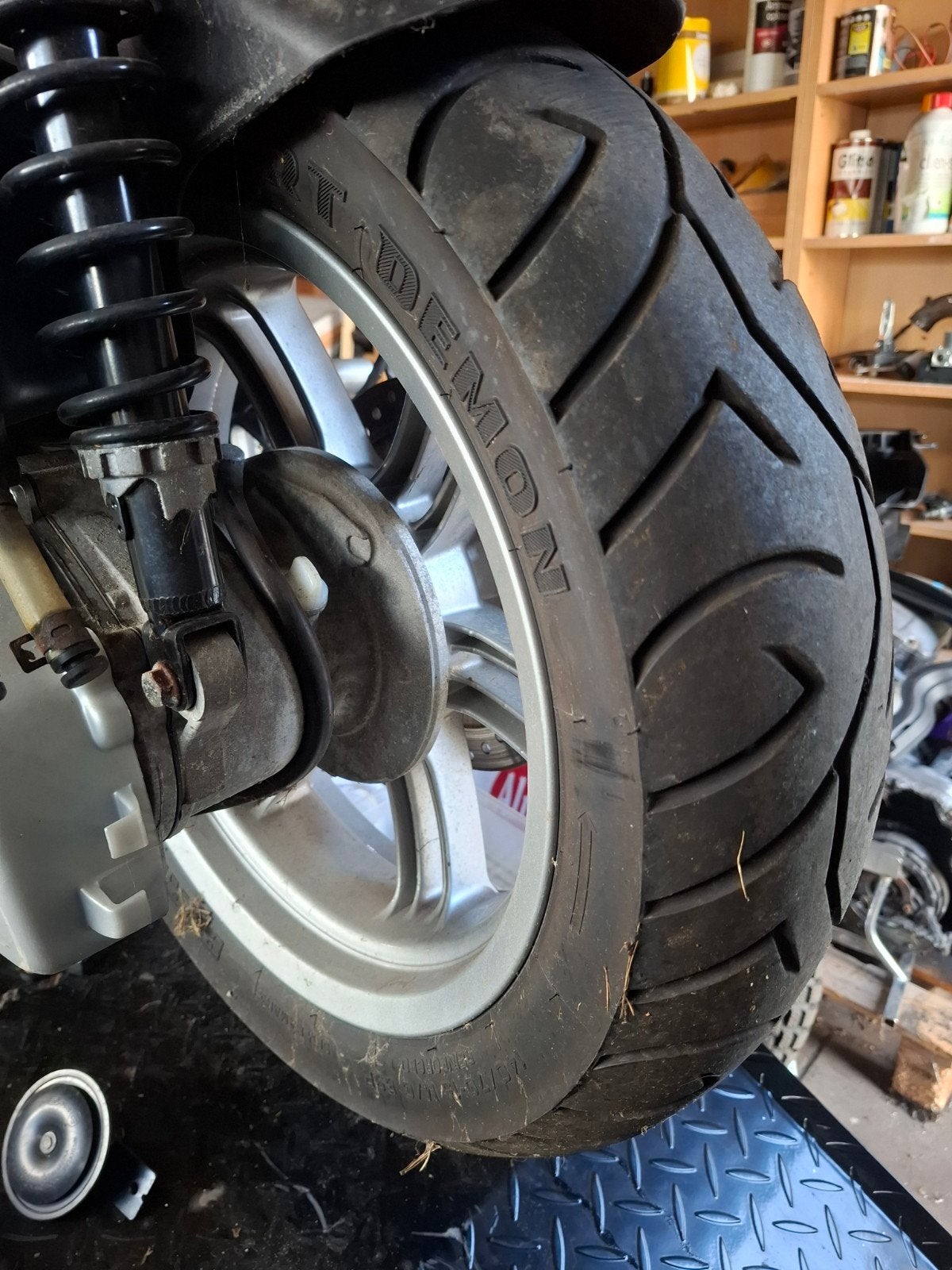 Achterwiel yamaha x city 250, Ophalen of Verzenden