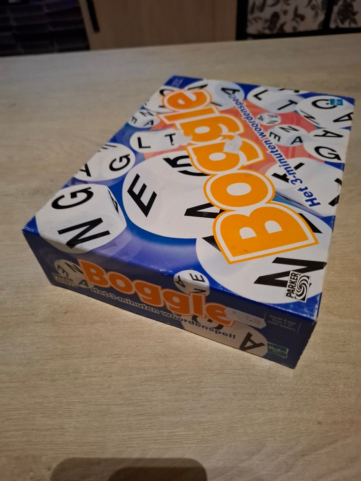 Boggle: Het 3-minuten woordenspel - Compleet en Netjes, Consumentenservice@hasbro.nl, Parker, Gebruikt, Ophalen of Verzenden