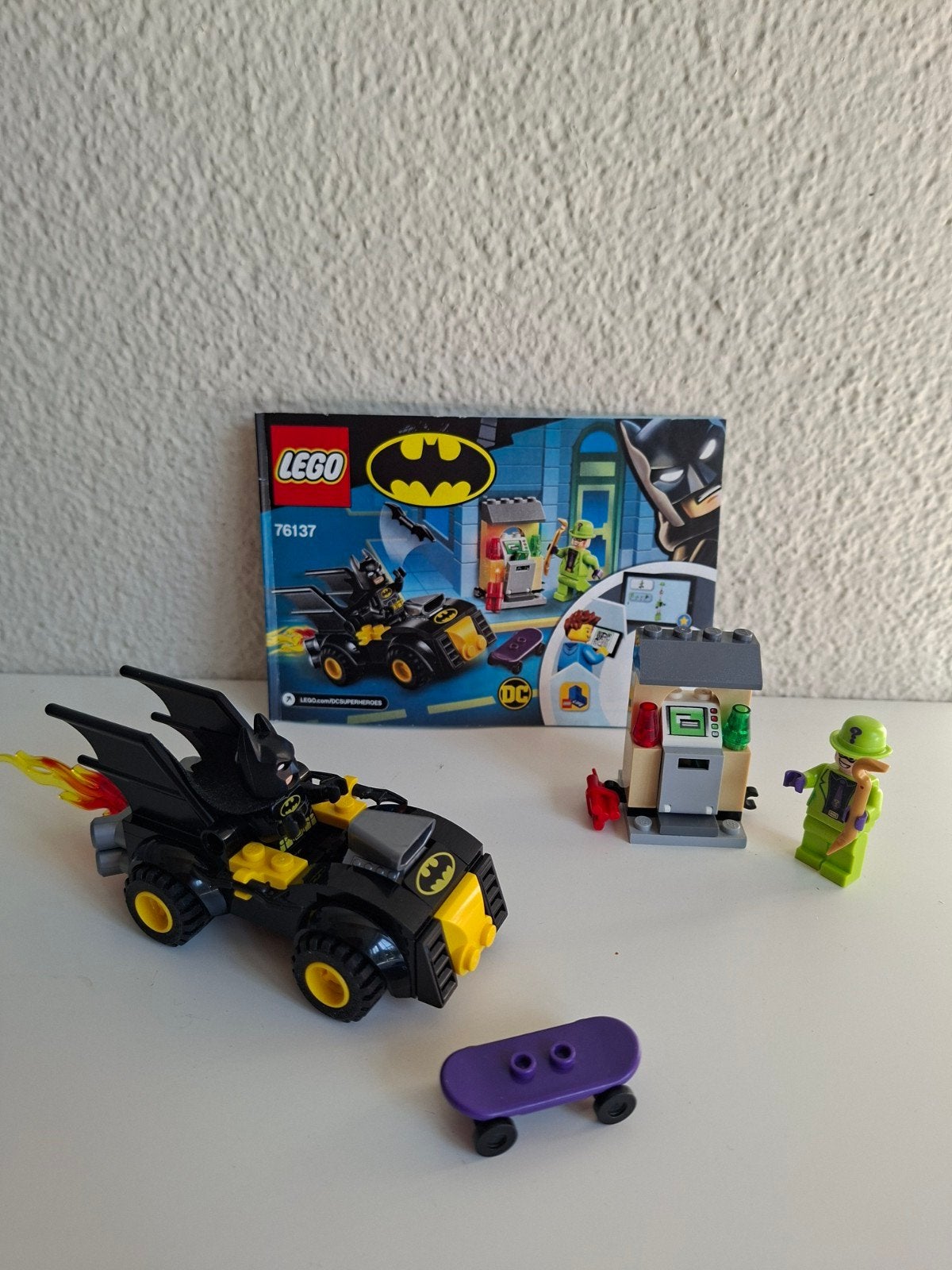 LEGO DC Super Heroes Batman vs. The Riddler 76137, Ophalen of Verzenden, Zo goed als nieuw, Overige merken