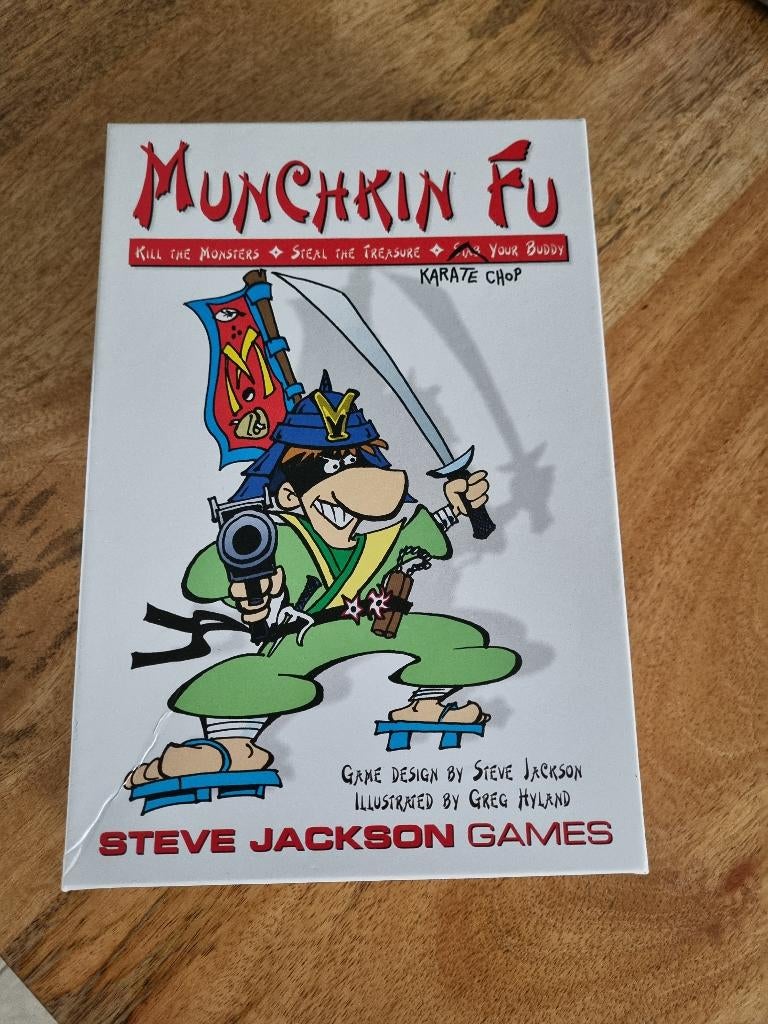 Munchkin fu Engelstalig/ English, Vijf spelers of meer, Ophalen, Gebruikt, Steve Jackson Games