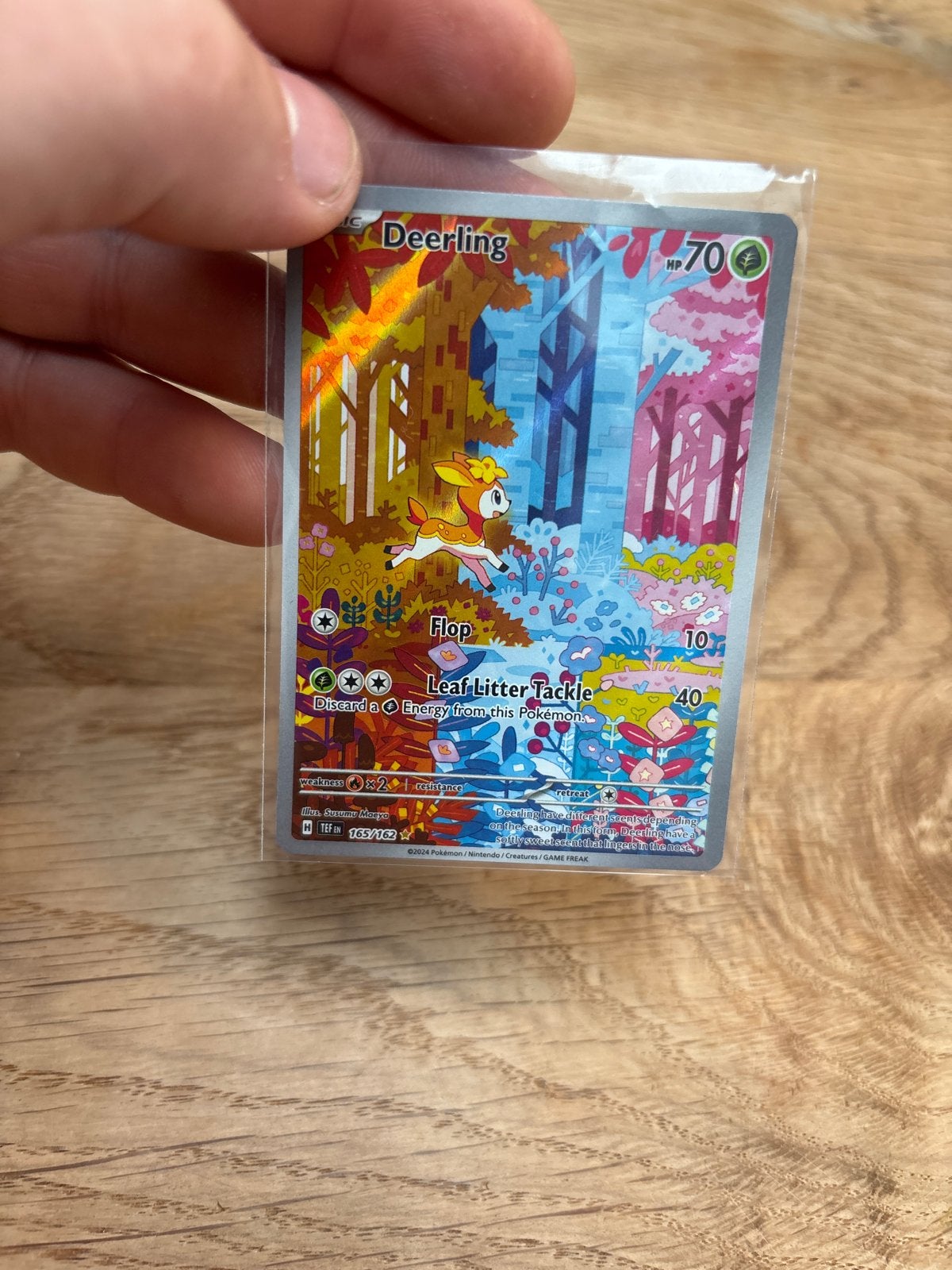 Pokémon Kaart: Deerling (Connecting Art) - Nieuwstaat, Ophalen of Verzenden, Nieuw, Losse kaart