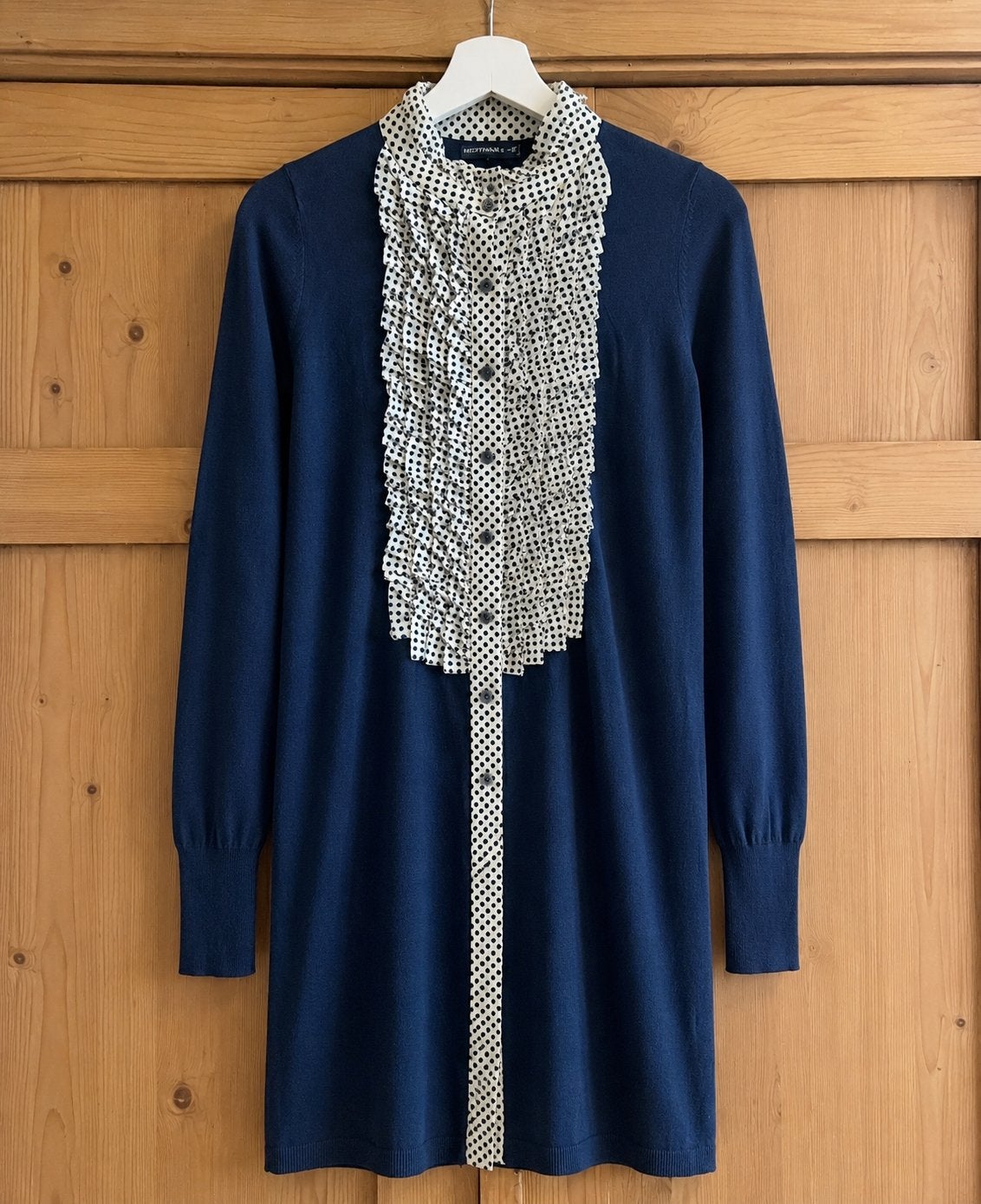 Katoenen vest van Josephine & Co maat S., Verzenden, Zo goed als nieuw, Maat 36 (S), Blauw