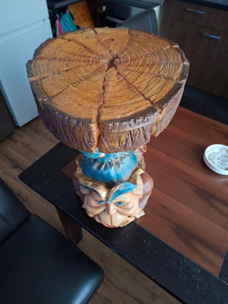 Uniek Laaf tafeltje - Bijzettafel met karakter, Ophalen, Overige materialen, Minder dan 50 cm, 50 tot 75 cm