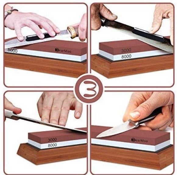 Slijpsteen 3000/8000 grit voor messen en gereedschap - nieuw, Ophalen of Verzenden, Nieuw, Snijgereedschap, Overige merken