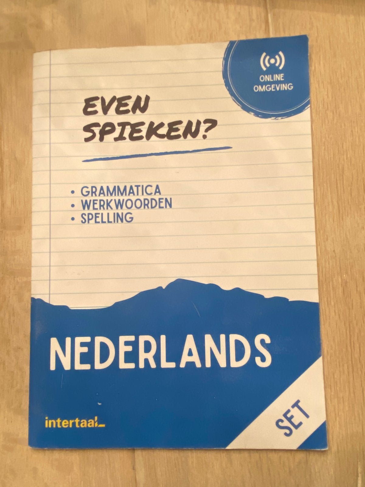 Even Spieken - Nederlands grammatica, spelling, (set), Boeken, Ophalen of Verzenden, Zo goed als nieuw, Overige niveaus, Nederlands