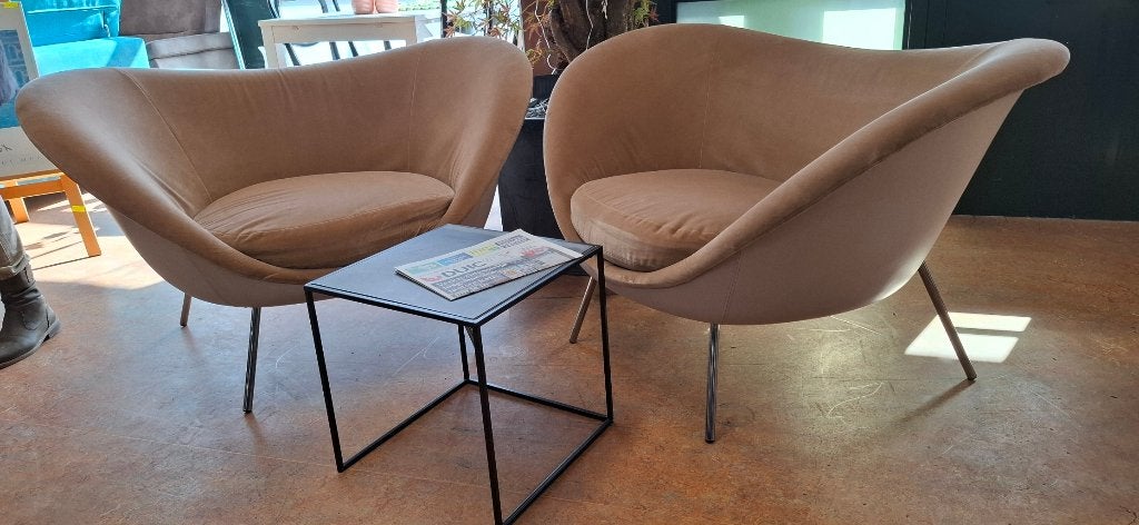 Molteni Stoelen uit Italië - Mooie Staat, Huis en Inrichting, Ophalen of Verzenden, Zo goed als nieuw, Stof, 100 tot 125 cm