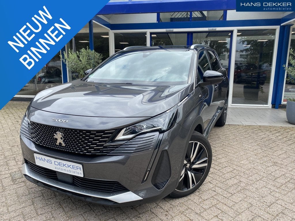 Peugeot 5008 1.2 PureTech Blue Lease GT 360 Camera / Dodehoe, Auto's, Peugeot, Gebruikt, Euro 6, 1199 cc, Origineel Nederlands
