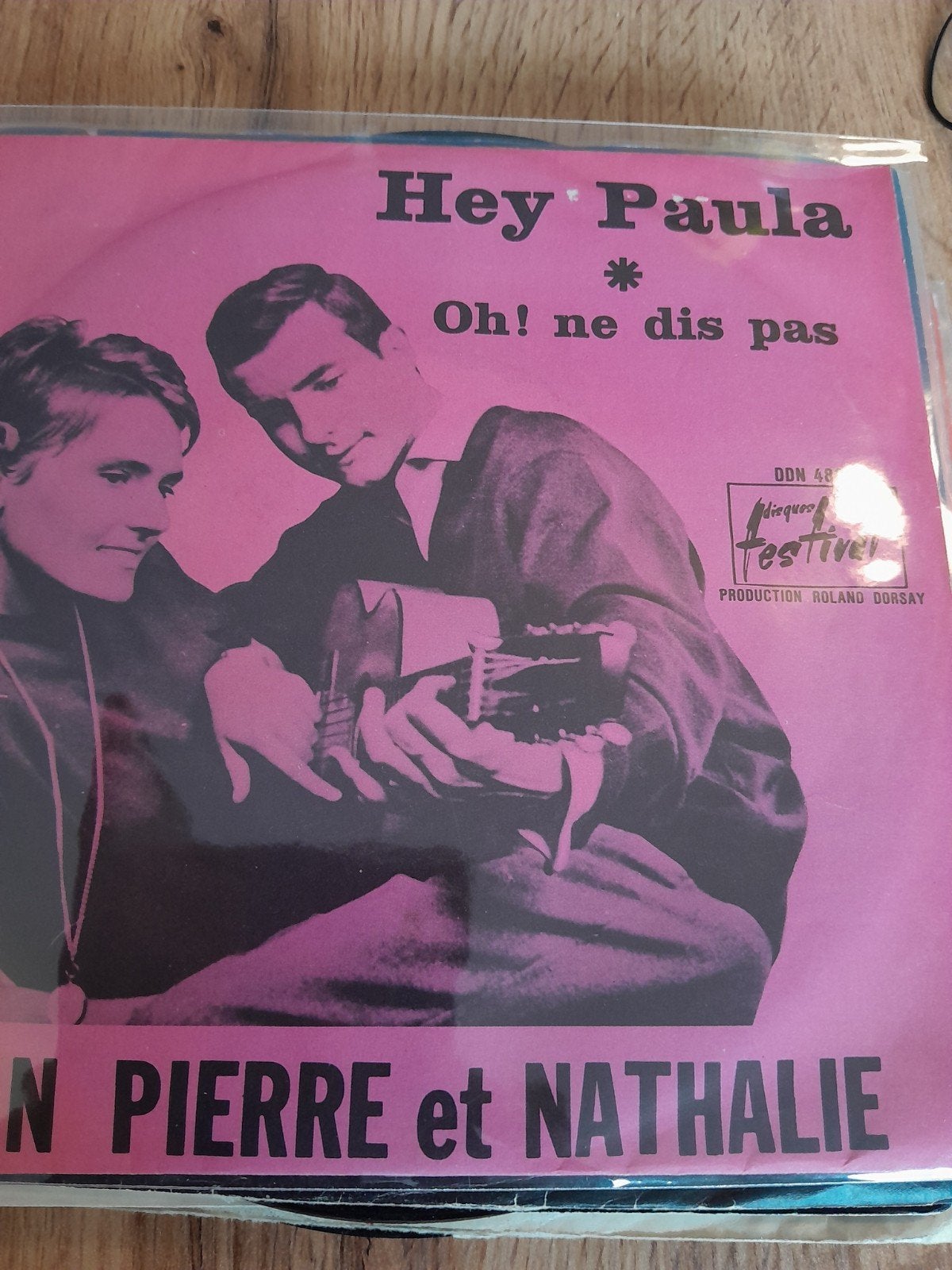 Jean piere 7 inch hey paula, Ophalen of Verzenden, Zo goed als nieuw, Pop