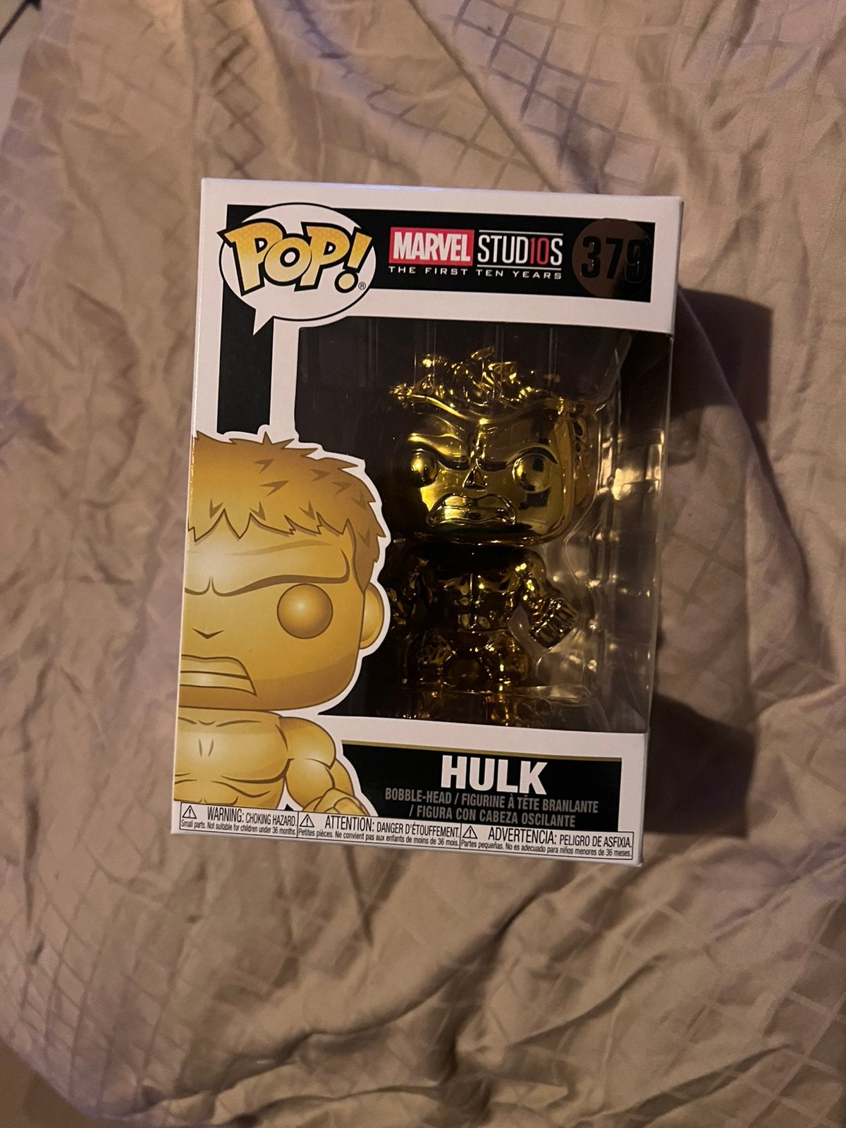 Hulk funko pop chrome, Ophalen of Verzenden, Zo goed als nieuw