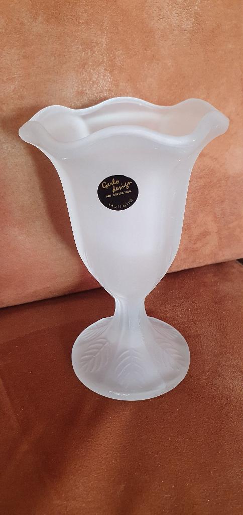 Vintage ijscoupeglas Indiana, Ophalen of Verzenden