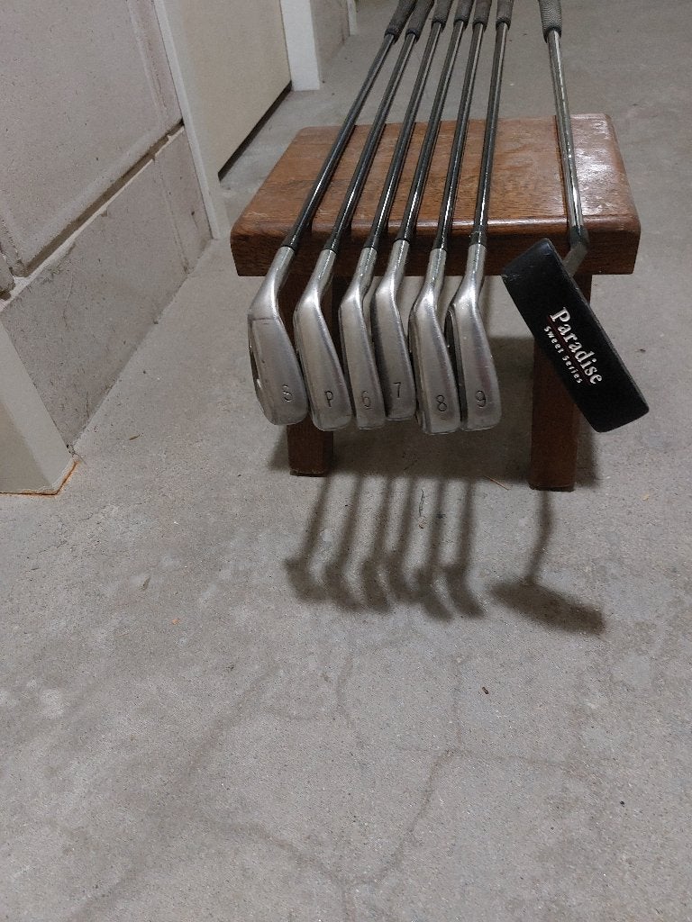 Beginnersset golfclubs LINKSHANDIGE speler, Sport en Fitness, Golf, Ophalen, Gebruikt, Club