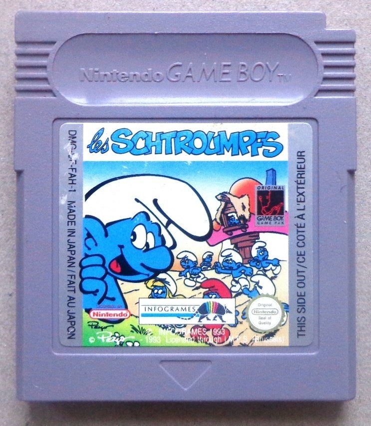 Les Schtroumpfs voor de Nintendo Gameboy, Spelcomputers en Games, Avontuur en Actie, Gebruikt, 1 speler, Ophalen of Verzenden