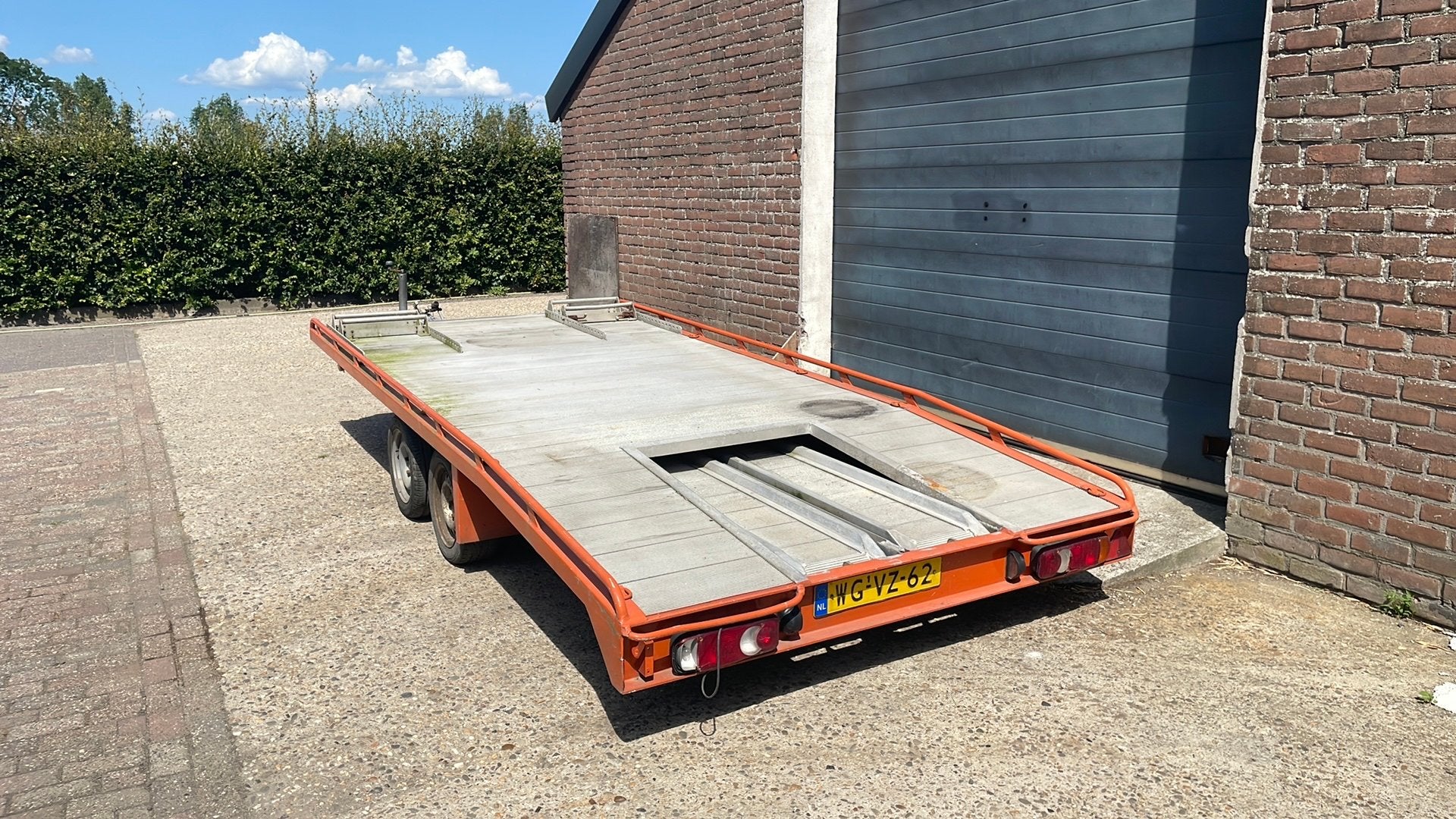 Tijhof autoambulance/ autotransporter, Ophalen, Gebruikt