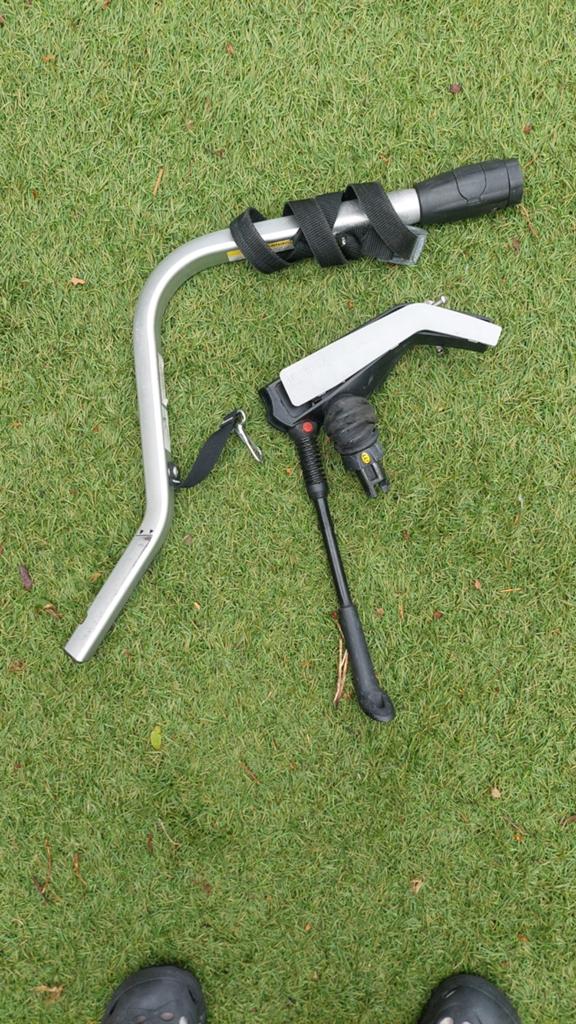 Thule fietskar stang met weber koppeling met standaard, Ophalen of Verzenden