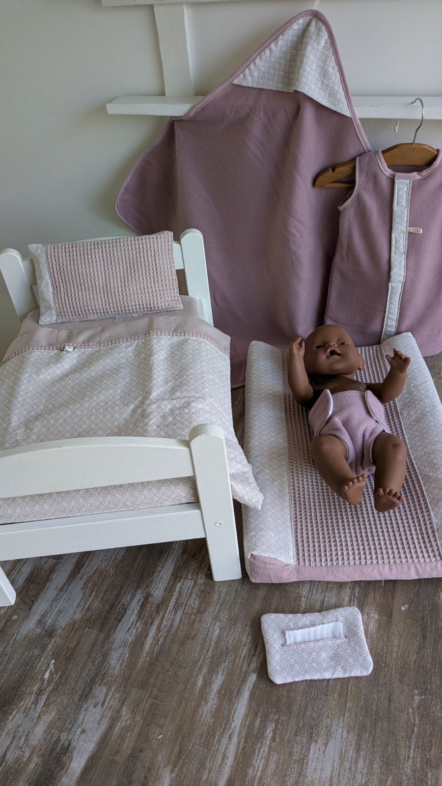 Poppenspullen babypop Nieuw Handgemaakt, Kinderen en Baby's, Speelgoed | Poppen, Ophalen of Verzenden, Nieuw, Babypop