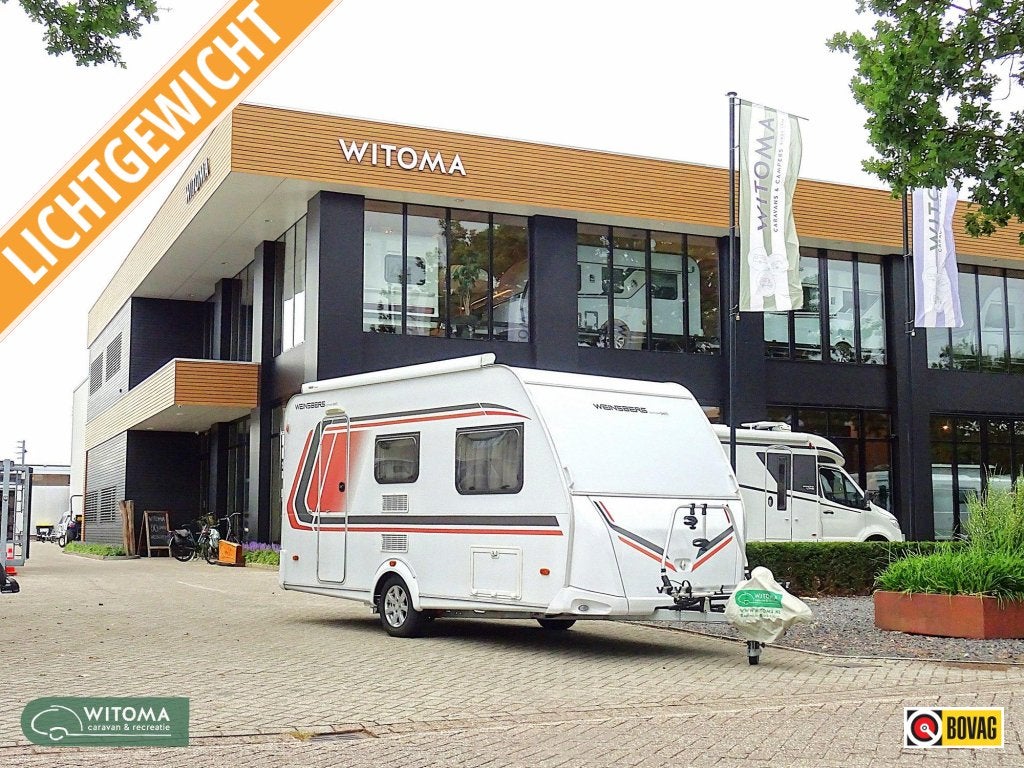 Weinsberg CaraOne Edition HOT 420 QD Mover, luifel, fietsenr, Caravans en Kamperen, Overige merken, Bedrijf, Treinzit, 750 - 1000 kg