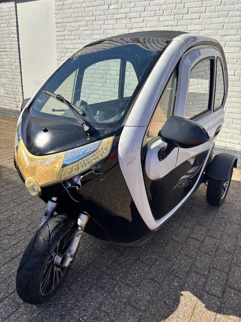 Vigorous 3 wieler Elektrisch Met Of Zonder Kenteken Schade, Ophalen of Verzenden