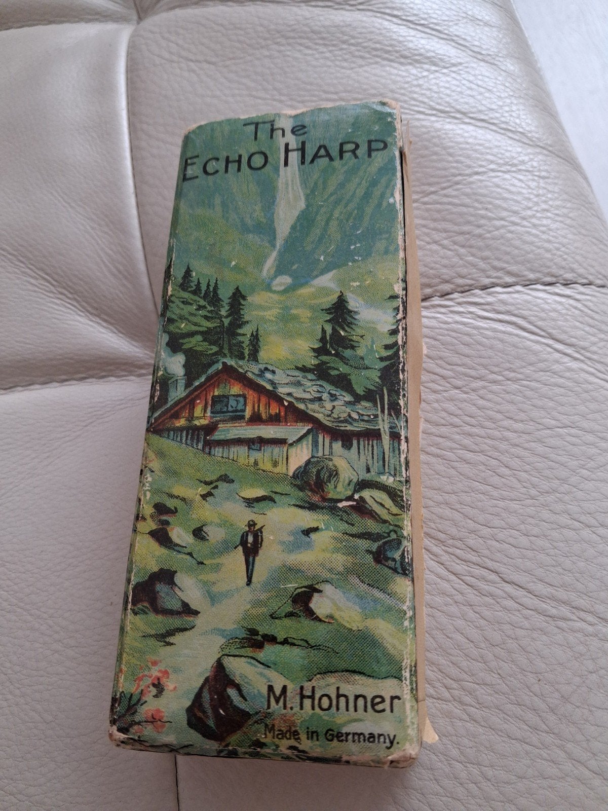 Antieke Hohner mondharmonica uit 1925, Ophalen of Verzenden, Gebruikt