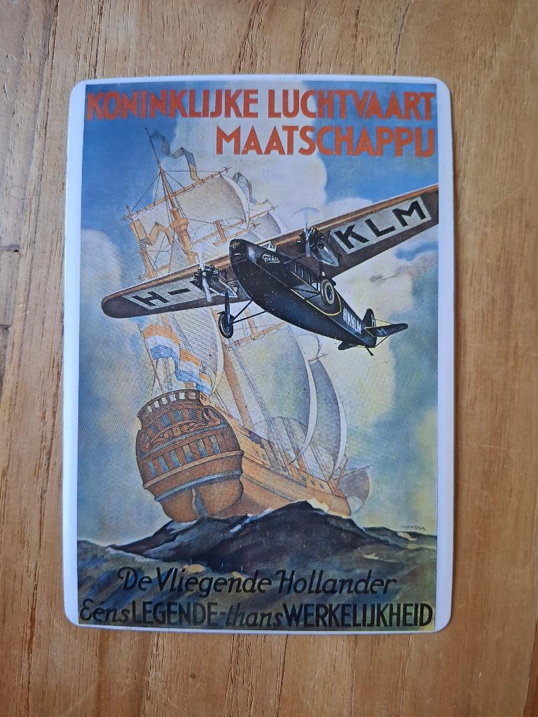 Plaat de vliegende hollander, Ophalen of Verzenden