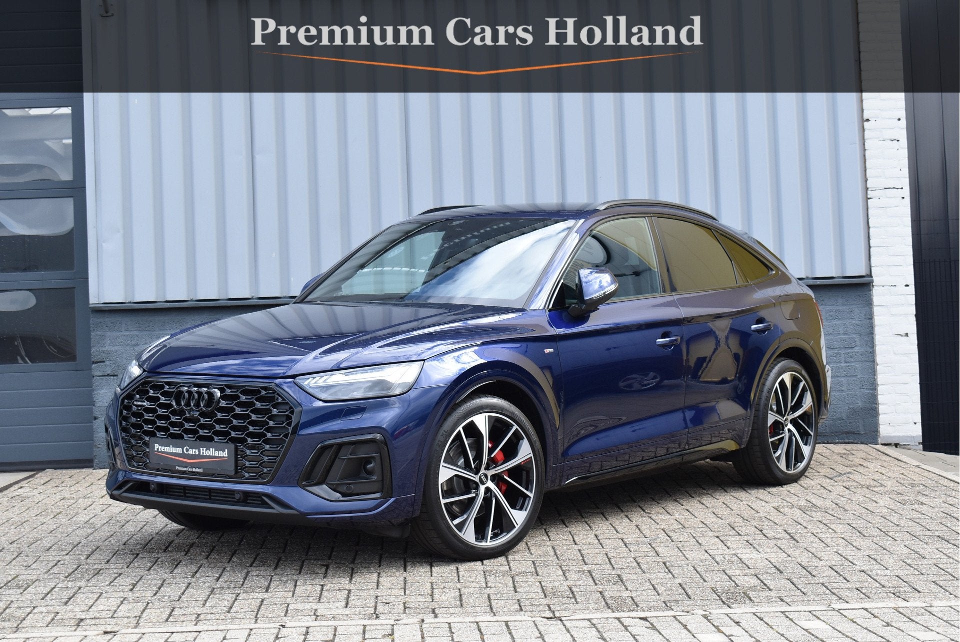 Audi Q5 Sportback 55 TFSI e S-Line 367 Pk Competition RS Led, Auto's, Automaat, Dealer onderhouden, Gebruikt, Zwart