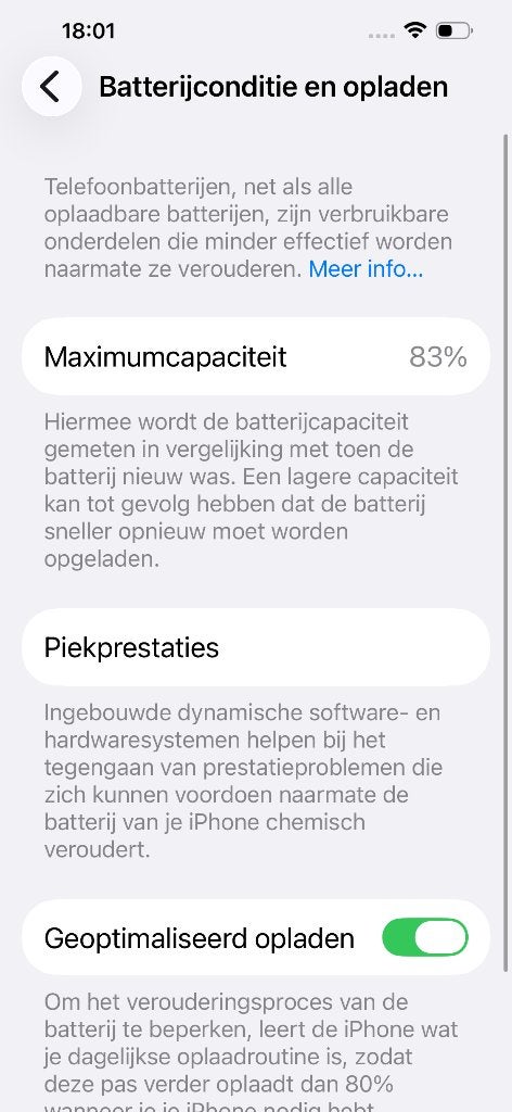 Te koop Iphone 14+, Ophalen, 83 %, 128 GB, IPhone 14 Plus
