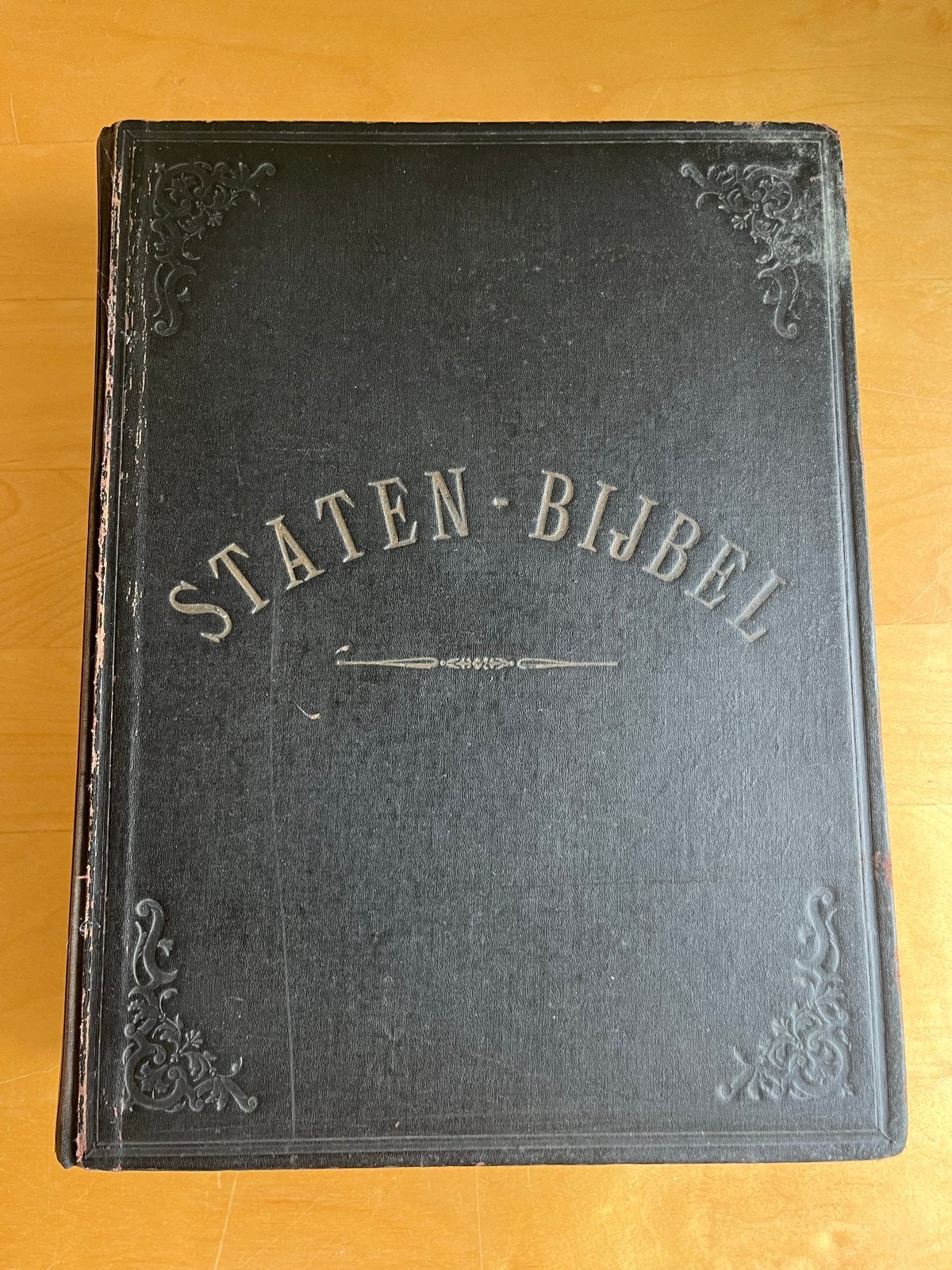 Antieke Statenbijbel met kaarten - Swaan Arnhem 1864, Antiek en Kunst, Antiek | Boeken en Bijbels, Ophalen of Verzenden