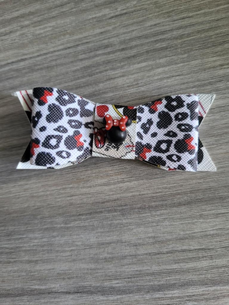 Nieuw handgemaakt haarstrikje met Minnie Mouse print, Ophalen of Verzenden, Nieuw, Minnie