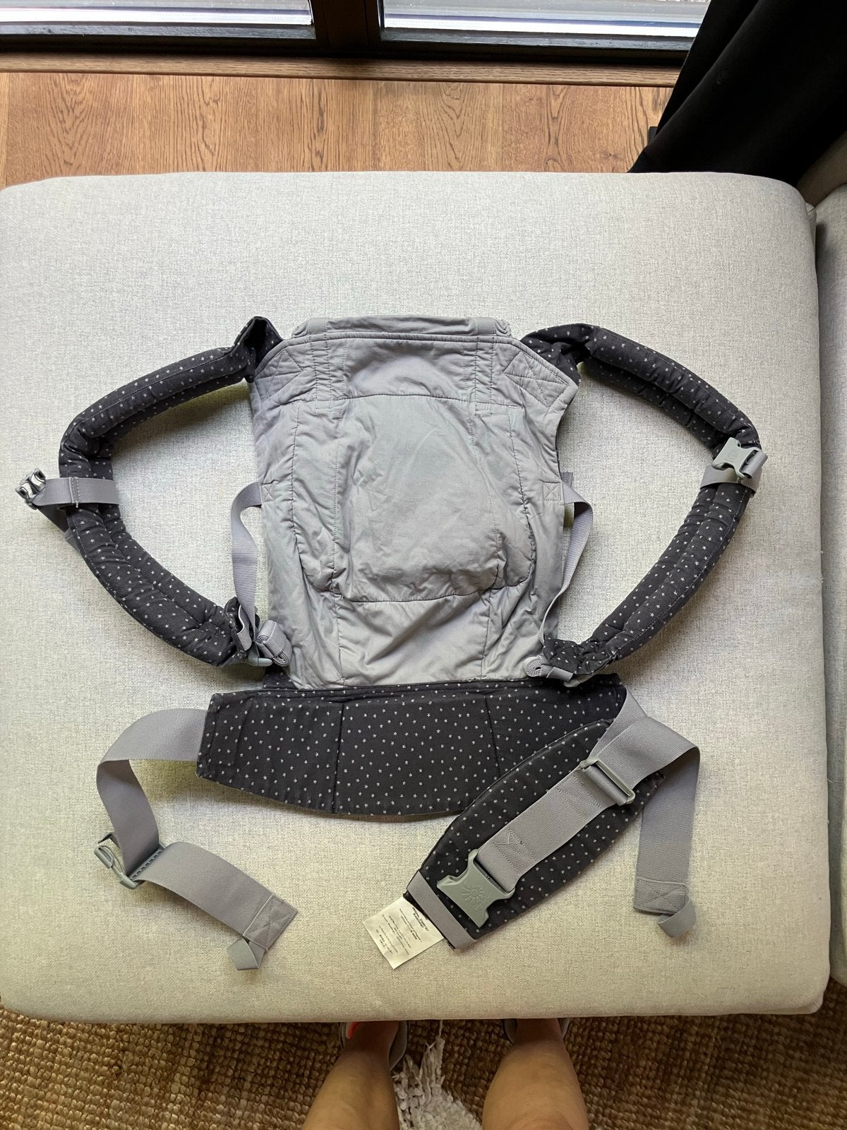 Ergobaby Draagzak Original Starry Sky met Easy Snug Inzet, Kinderen en Baby's, Babydragers en Draagdoeken, Overige merken, Gebruikt