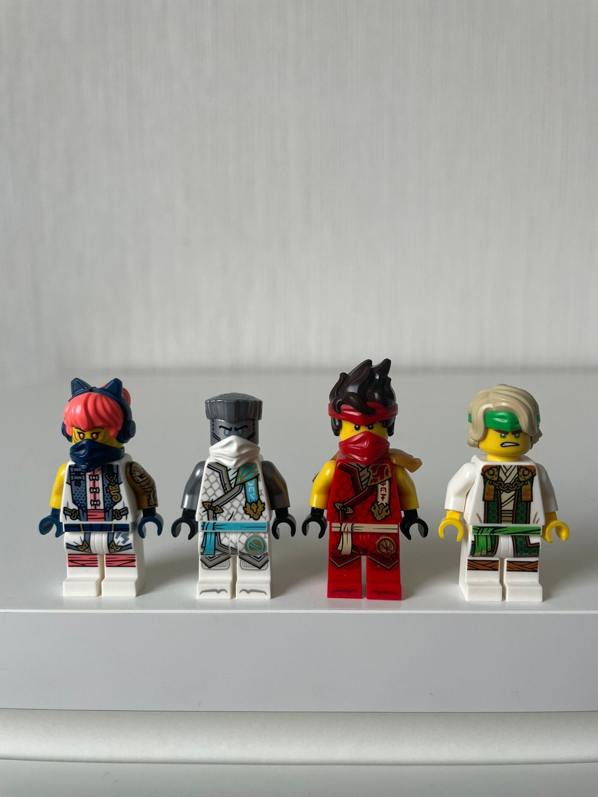 Lego Ninjago Sora, Zane, Kai & Master Lloyd, Ophalen, Lego, Zo goed als nieuw, Minifiguur