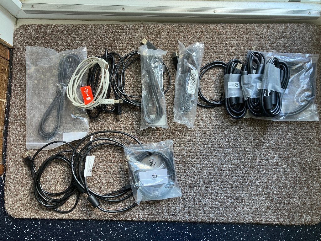 USB type a naar type b (2.0 3.0) kabel 18 stuks, Computers en Software, Ophalen of Verzenden, Zo goed als nieuw
