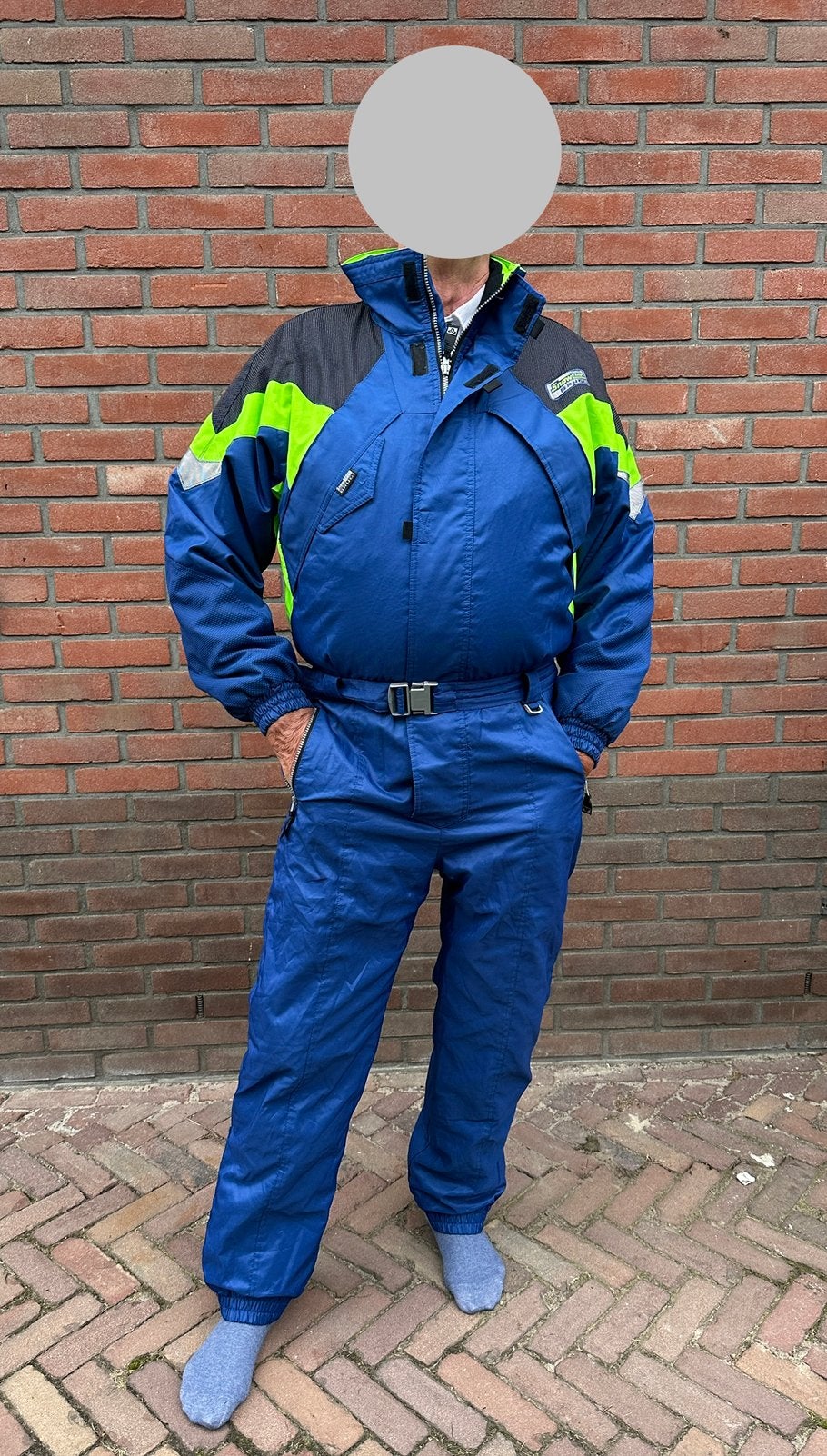 Vintage skipak heren perfecte staat, Ophalen of Verzenden, Zo goed als nieuw, Pak