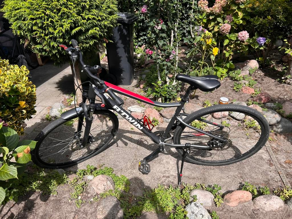 Btwin Riverside 500 - MTB, Fietsen en Brommers, Fietsen | Dames | Sportfietsen en Toerfietsen, 26 inch, 10 tot 15 versnellingen