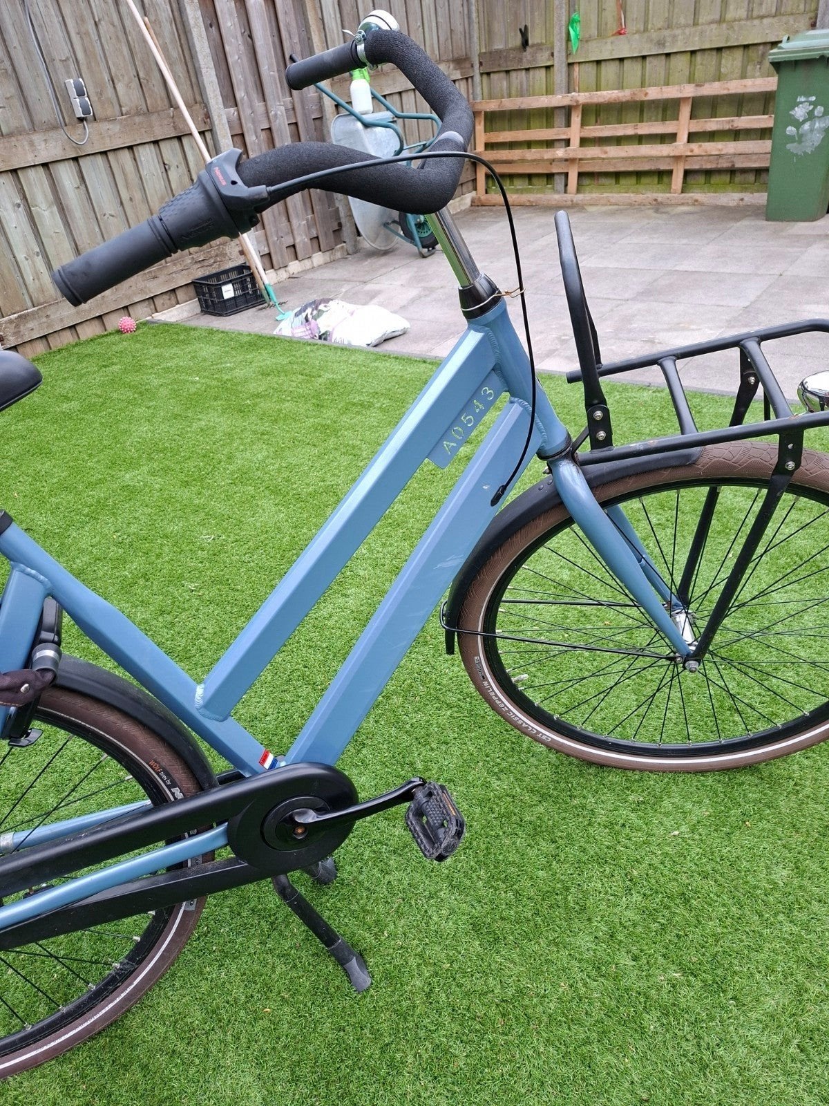 Mooie Avalon damesfiets28 inch kleur blauw., Fietsen en Brommers, Fietsen | Dames | Damesfietsen, Terugtraprem, Gebruikt, Versnellingen