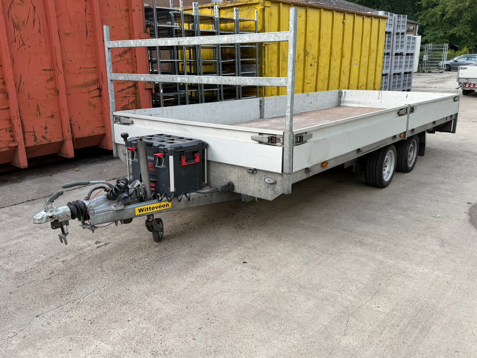 Henra plateauwagen 5x2, Ophalen, Gebruikt