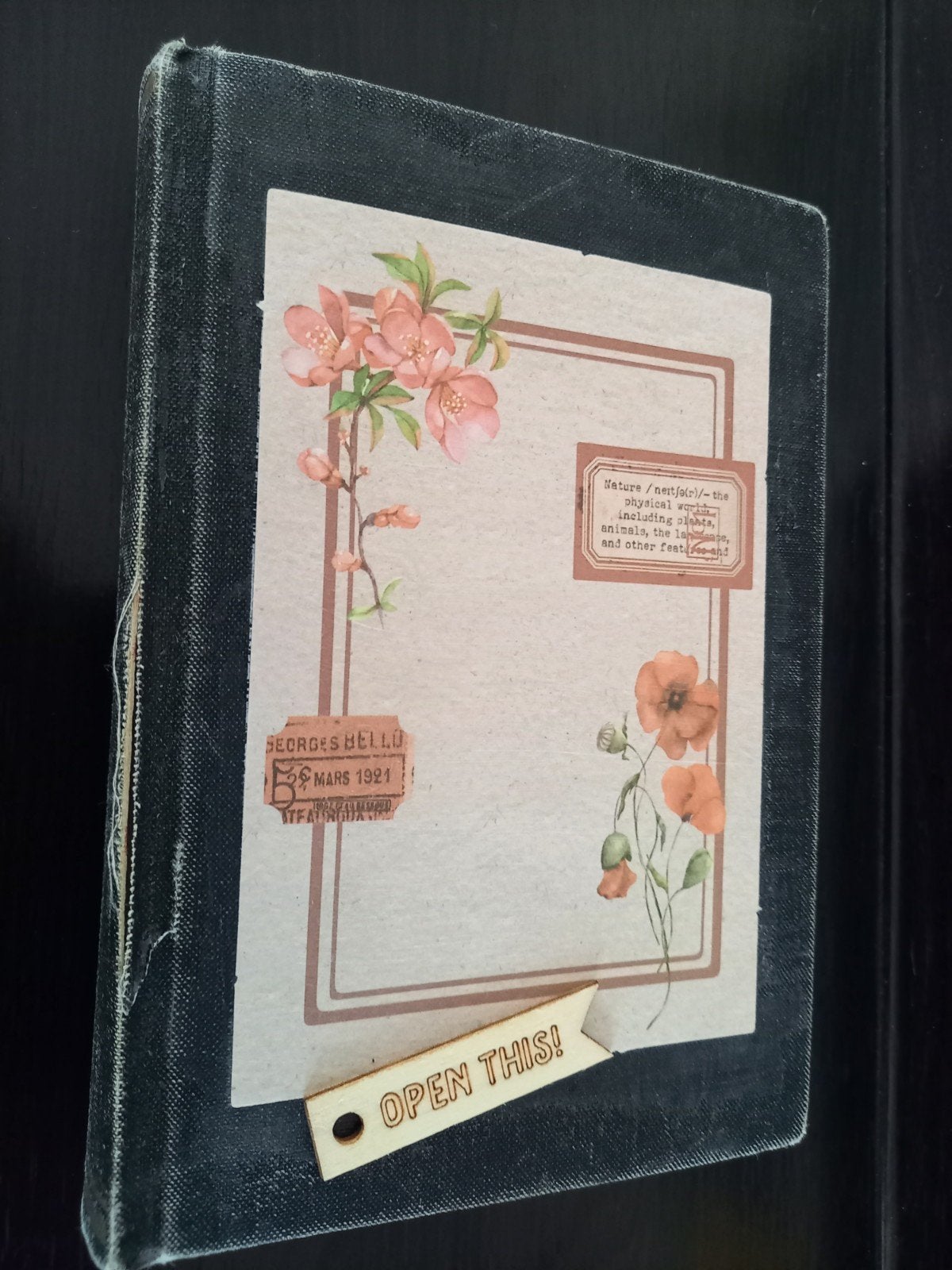 Uniek Handgemaakt Junk Journal / Art Journal, Ophalen of Verzenden, Nieuw, Handgemaakt, Nederland