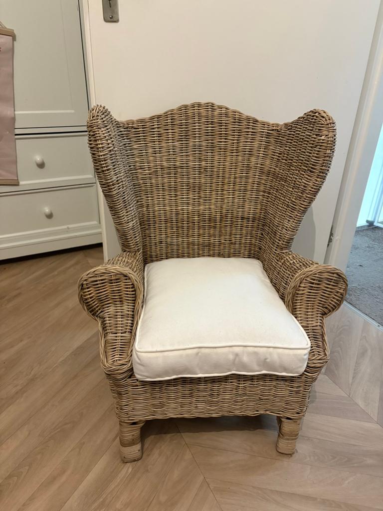 Riviera maison Kinderfauteuil Nicholas, Huis en Inrichting, Stoelen, Ophalen of Verzenden, Zo goed als nieuw, Eén