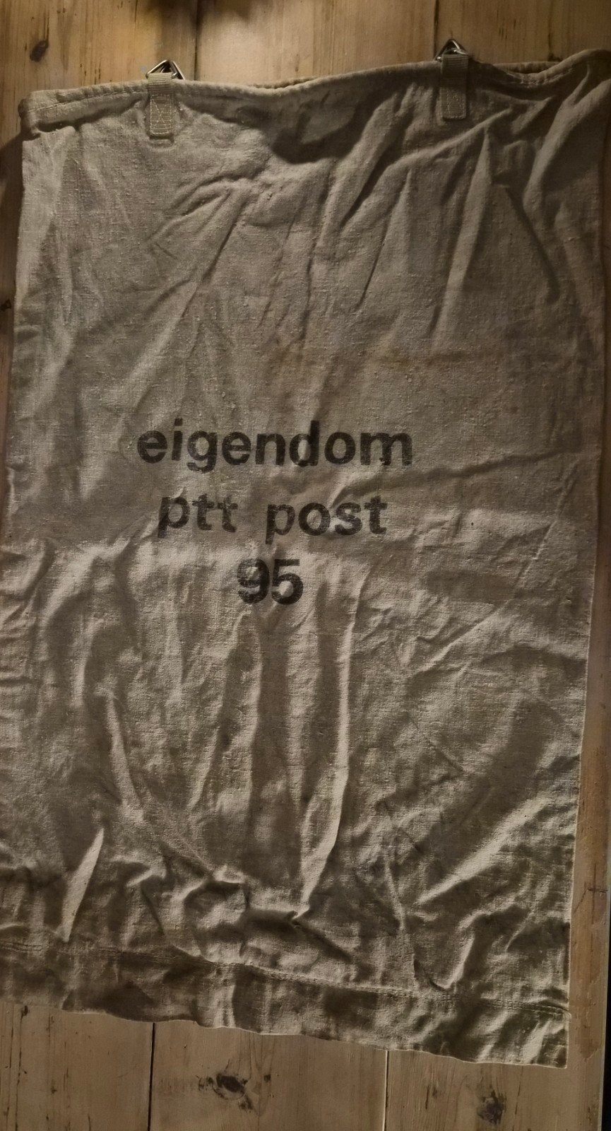Vintage PTT postzak 95, Ophalen of Verzenden, Huis en Inrichting