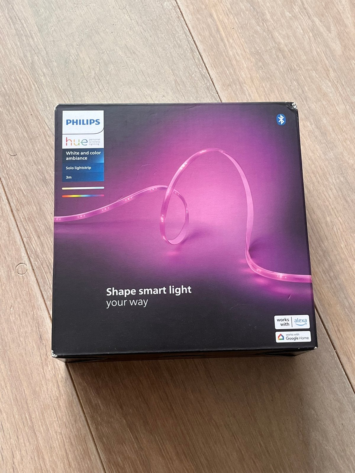 Philips Hue Lightstrip Solo 3m, Led-lamp, Overige fittingen, Ophalen of Verzenden, Zo goed als nieuw
