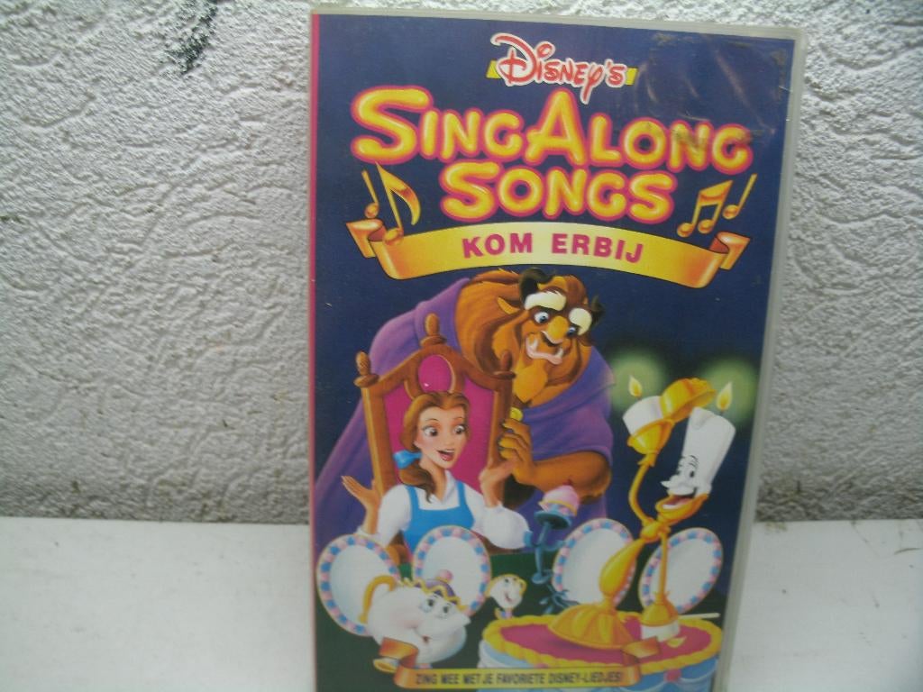vhs 143a sing along songs kom erbij, Alle leeftijden, Ophalen of Verzenden, Zo goed als nieuw