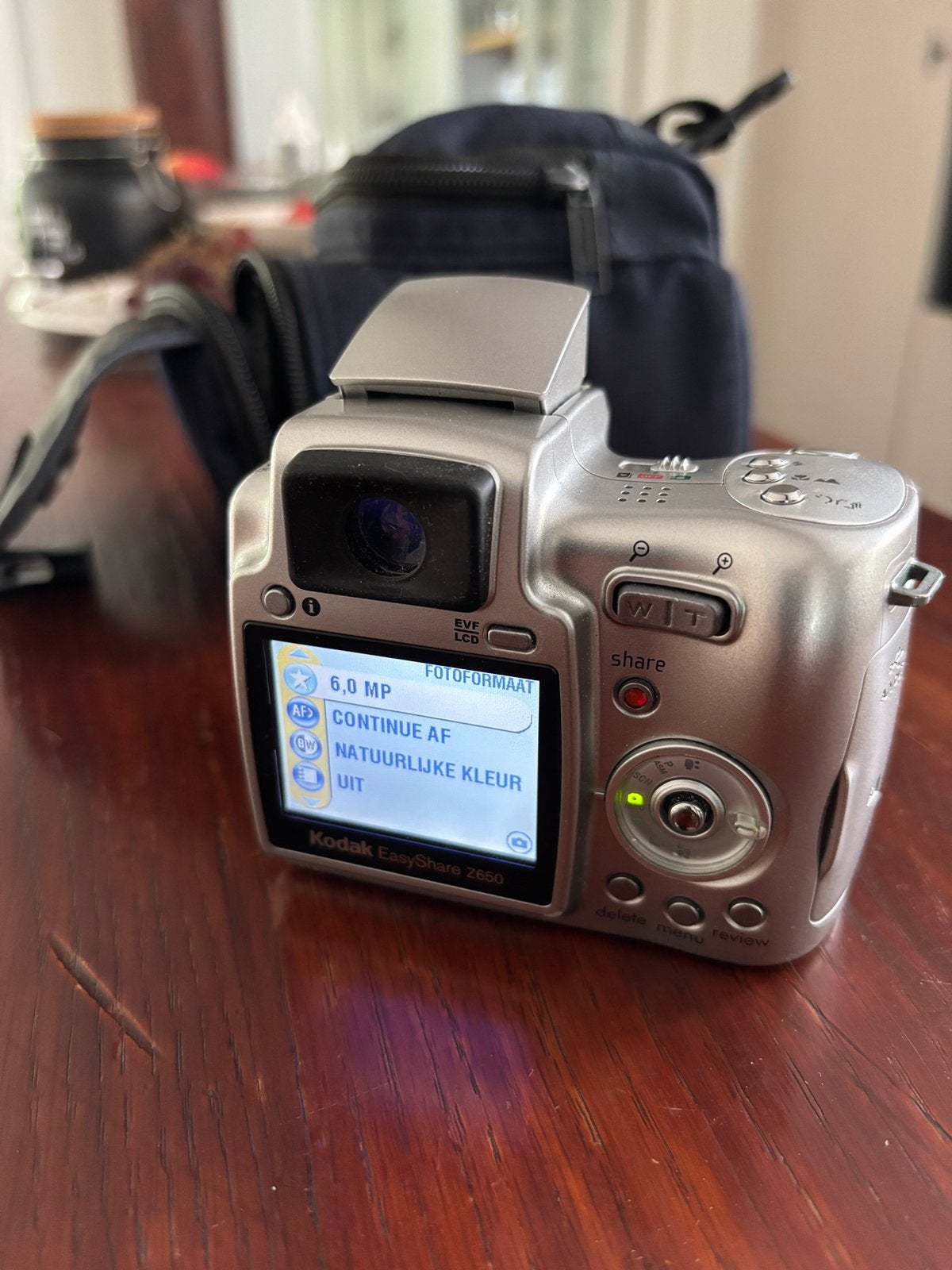 Kodak EasyShare Z650, Gebruikt, 8 tot 20x, Ingebouwde lamp, Geheugenkaart