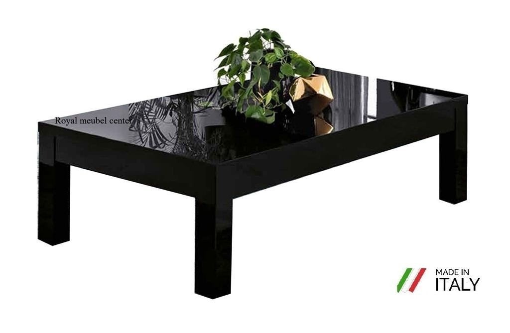 Salontafel hoogglans wit zwart Direct leverbaar-Sale, Ophalen, Nieuw, 50 tot 100 cm, Minder dan 50 cm