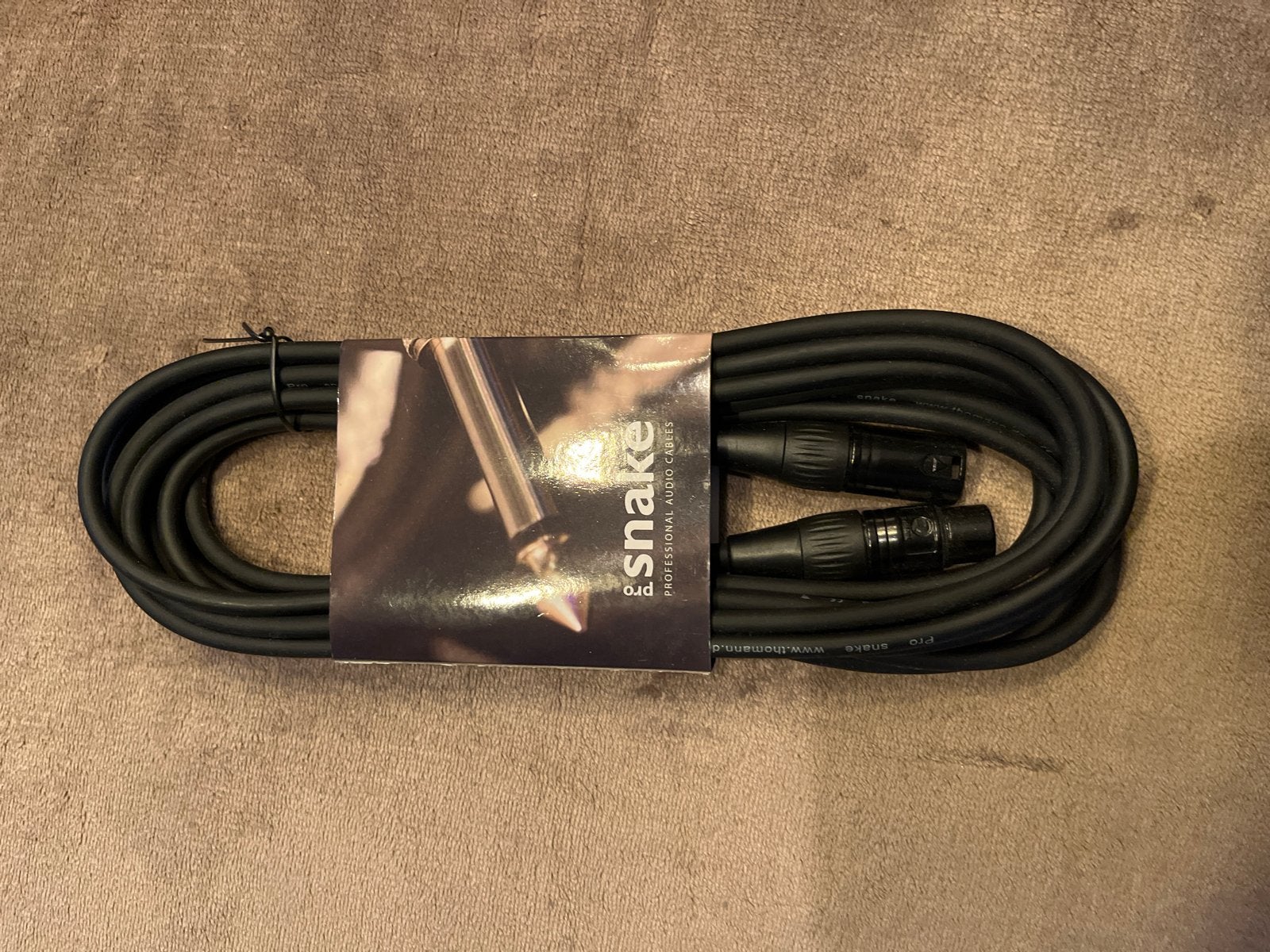 Pro Snake TPM 6 XLR kabel - Nieuw, Ophalen of Verzenden, Nieuw, Microfoon