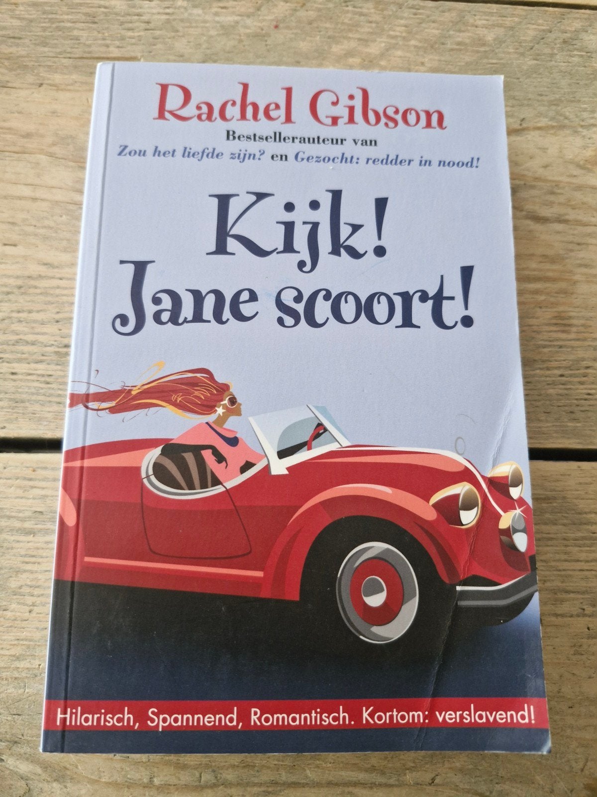 Kijk! Jane scoort! - Rachel Gibson (roman), Ophalen of Verzenden, Gelezen, Rachel Gibson