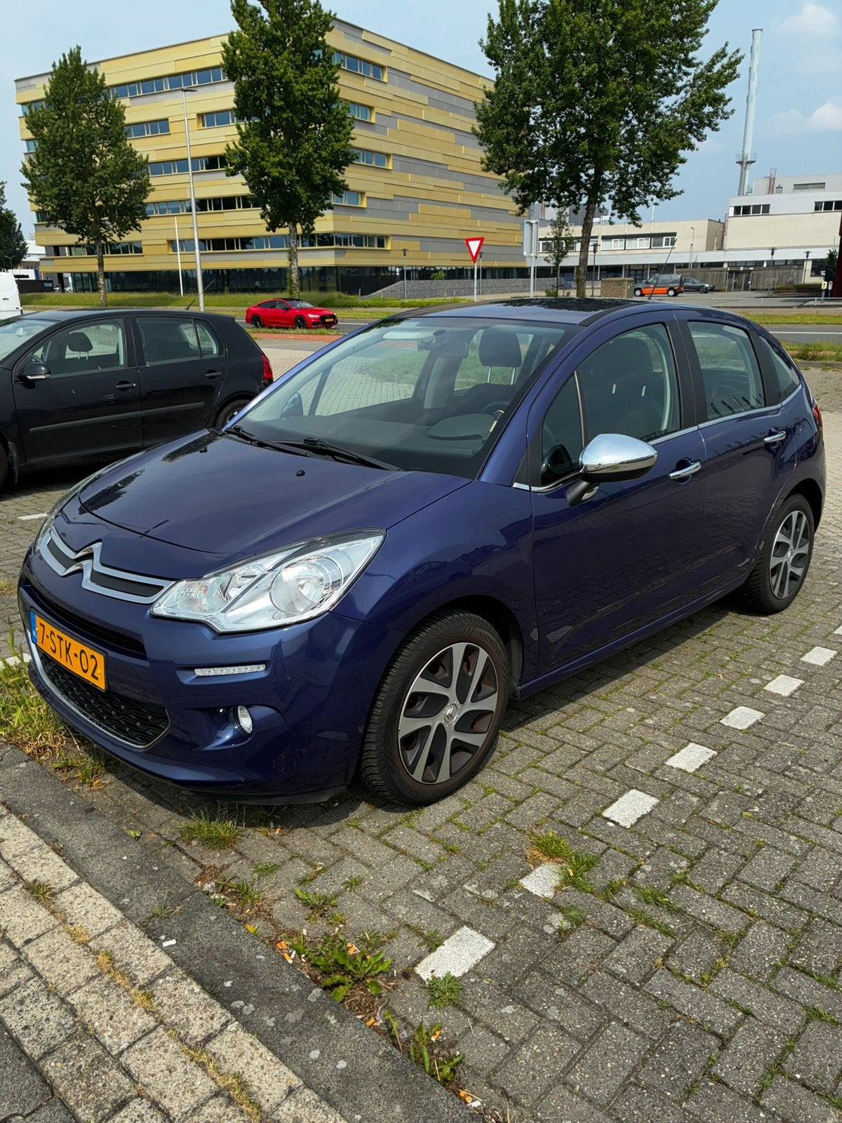 Citroën c3, Auto's, Stof, Zwart, Overige kleuren, Parkeersensor