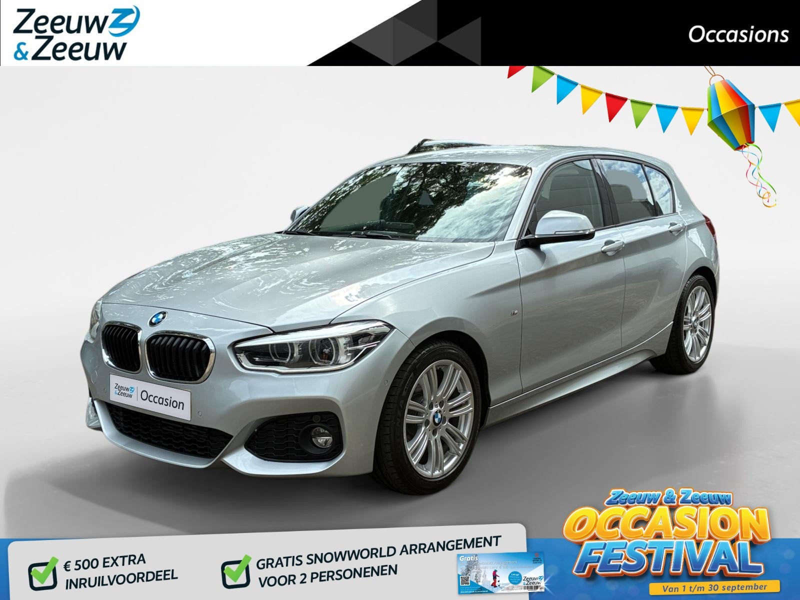 BMW 1-serie 118i Centennial Executive M PAKKET | AFNEEMBARE, Gebruikt, Origineel Nederlands, Bedrijf, 650 kg