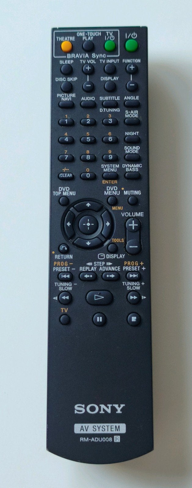 Sony RM-ADU008 AV Systeem Afstandsbediening, Ophalen of Verzenden, Gebruikt, Origineel, Dvd