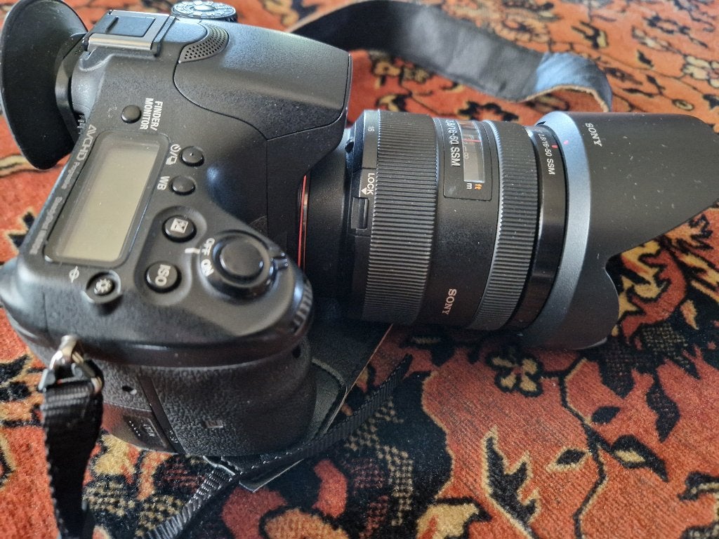 Sony A77II + Sony DT 16-50mm 2.8 SSM lens, Gebruikt, Spiegelreflex, Ophalen of Verzenden, Sony