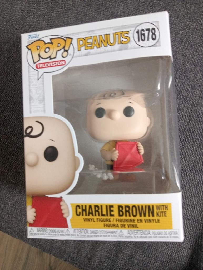 Funko Pop! Peanuts Charlie Brown with Kite #1678 - Mint, Ophalen of Verzenden