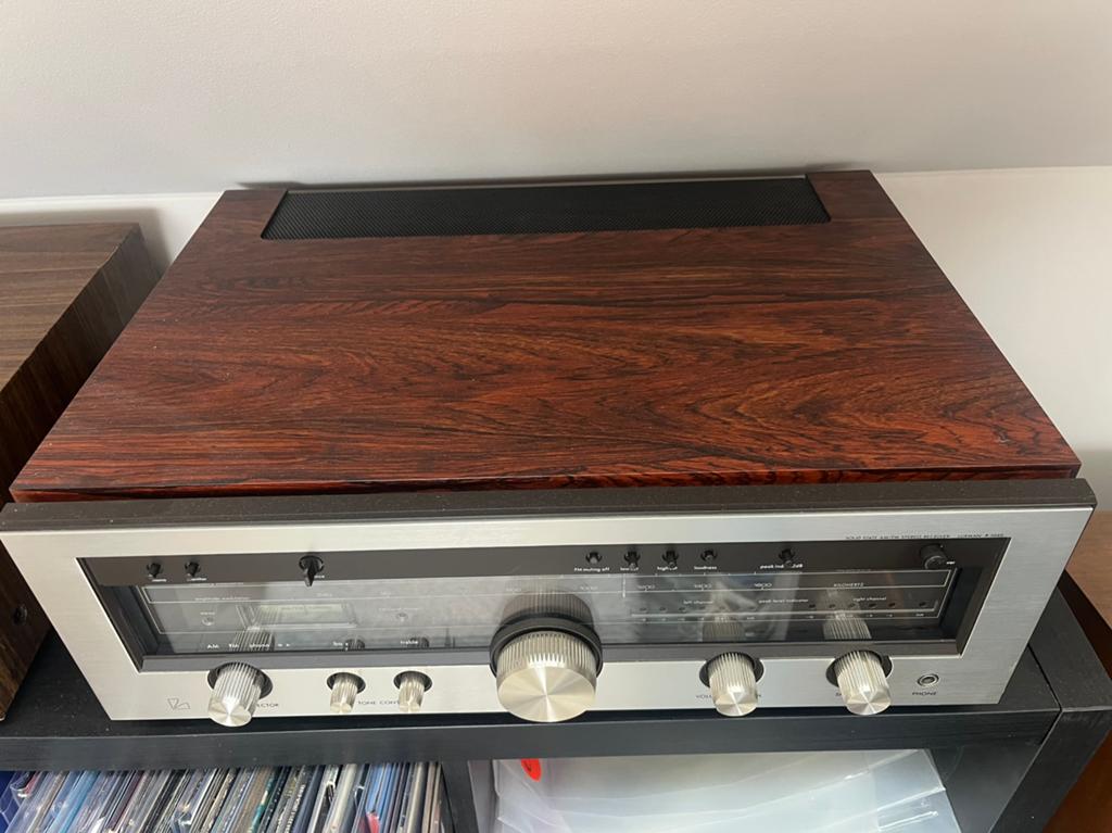Luxman R-1040, Ophalen, Zo goed als nieuw, Minder dan 60 watt, Overige merken