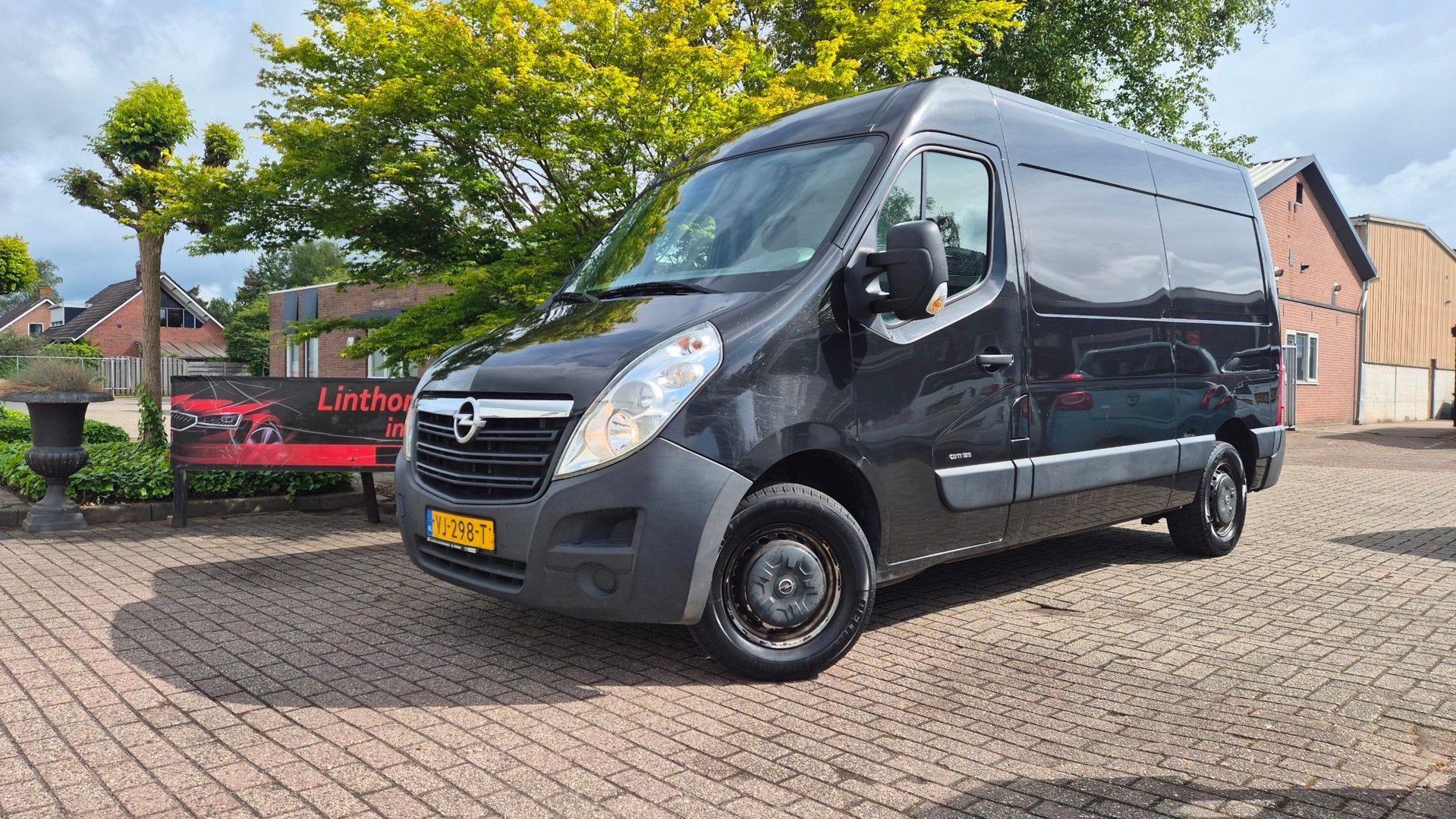 Opel Movano 2.3 CDTI L2H3-2014-AUTOMAAT, Euro 5, Gebruikt, Zwart, 1865 kg